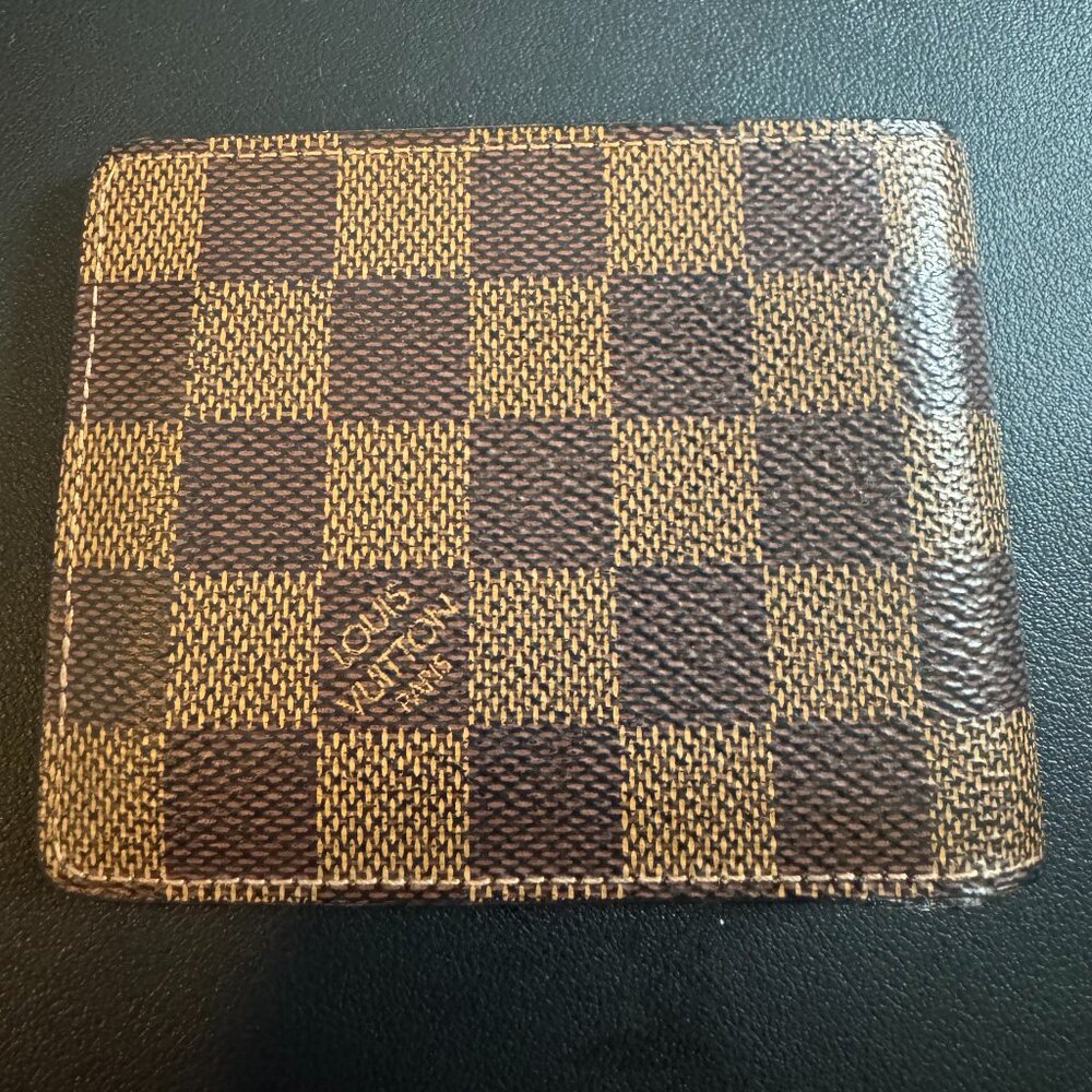 Louis Vuitton - Damier Ebene 6 cartes Credit Bi-Fold Wallet